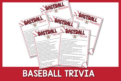 35 Baseball Trivia Questions