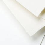 Saunders Waterford - 425 GSM - 100% Cotton Paper Deckle Edges 2 Side Sheets