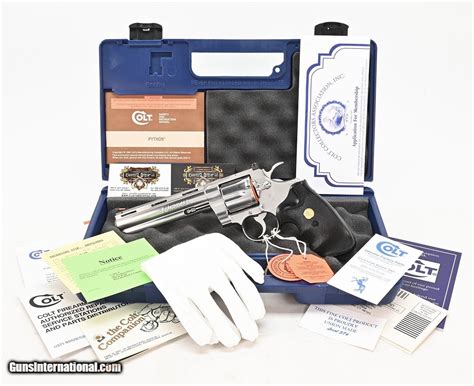 Image result for Colt .357 Python 6 Inch for Sale