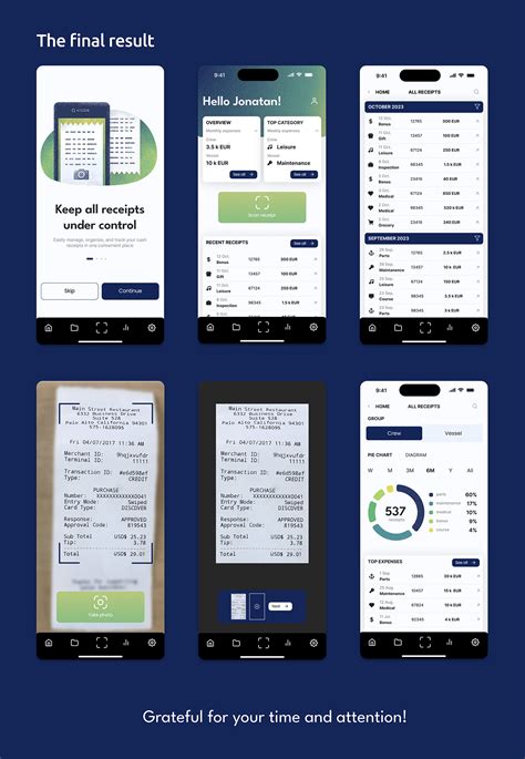Receipt Scanner App on Behance