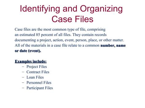 Image result for Example About Filing StructureMap