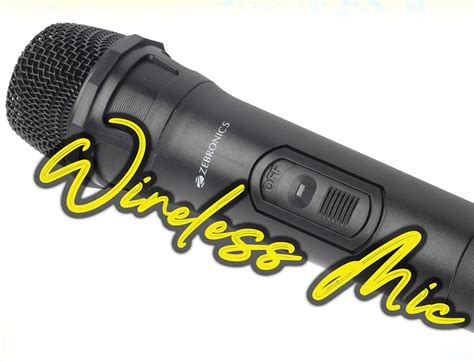Zebronics Thump 500 Trolley Speaker - 45W, bass, LED