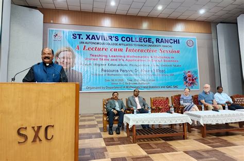 St.Xavier's College, Ranchi. An Autonomous College of Ranchi University.