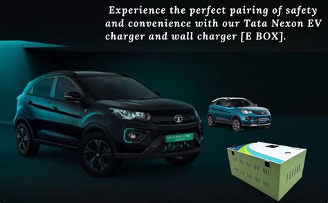 Wall Charger for Tata Nexon EV - Safety E Box with Wall Mount, 15 Amp ...