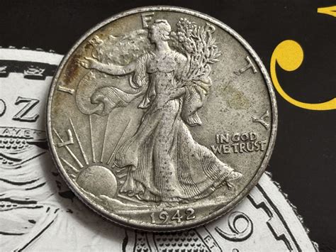 1942 Walking Liberty Half Dollar ~ XF Condition! - For Sale, Buy Now ...