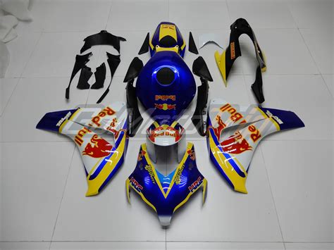 Best 2008-2011 Honda CBR1000RR Red Bull Fairing (Version 2) - GoMotoTrip