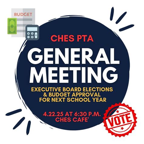 4th CHES PTA General Meeting, Carpenter Hill Elementary , Buda, 22 ...