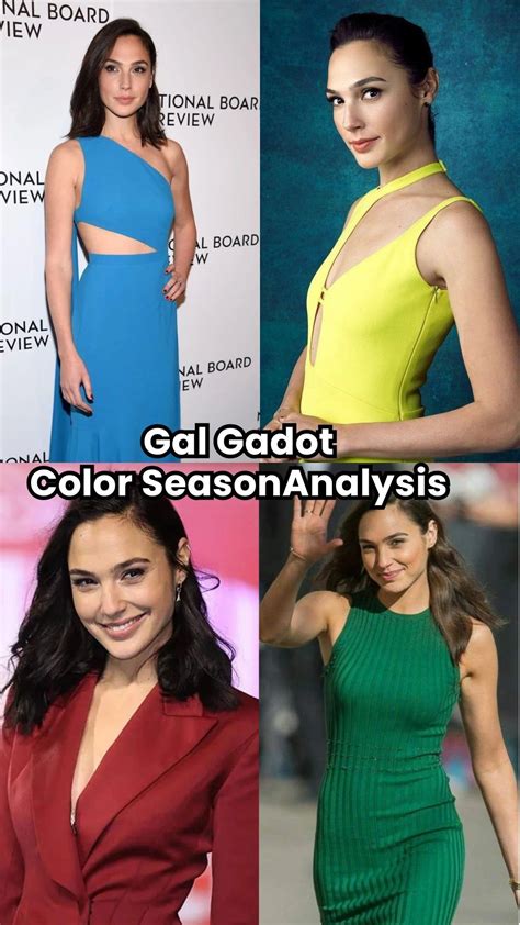 What is Gal Gadot's Seasonal Color Analysis? | Gal gadot, True winter ...