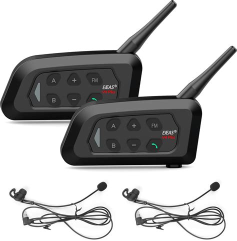 EJEAS V4C+: Bluetooth Referee Intercom with FM India | Ubuy