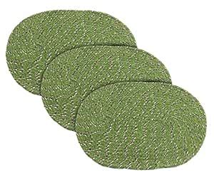 Kuber Industries Cotton Oval Door Mat for Porch/Kitchen/Bathroom ...
