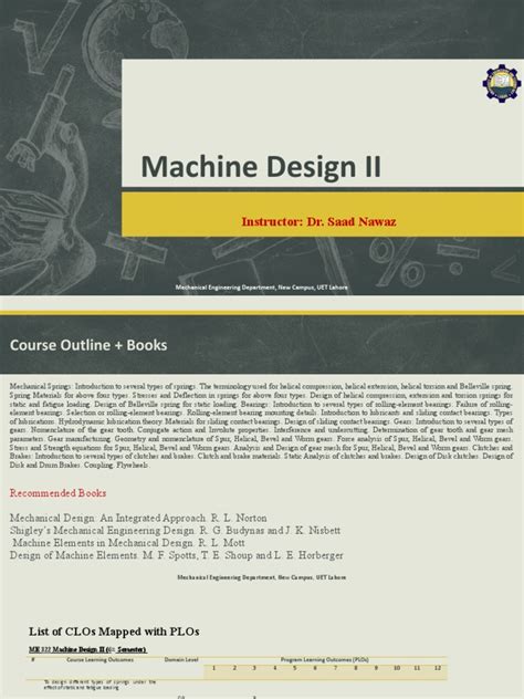 Machine Design Lectures 的图像结果