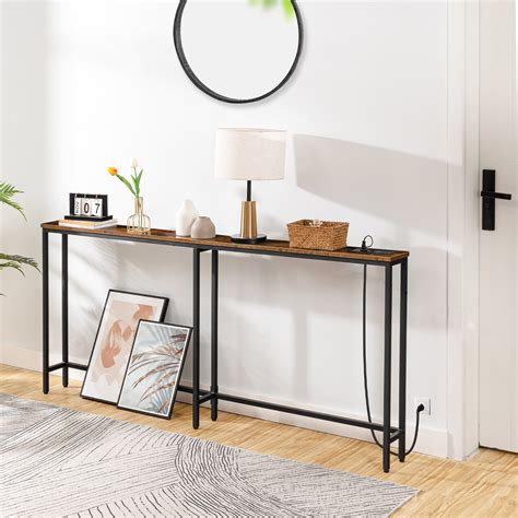 Trent Austin Design® Castiglione Console Table Sofa Table with Power ...