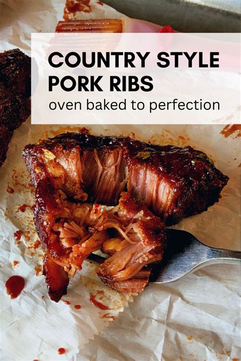 Oven baked country style ribs – Artofit