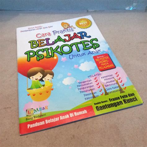 Jual Buku Anak - Cara Praktis Belajar Psikotes Untuk Anak (Untuk PAUD ...