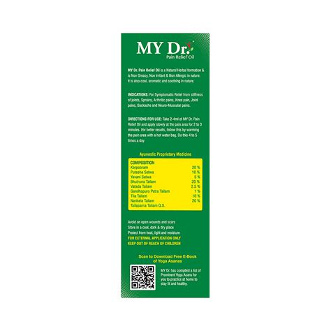 MY Dr Pain Relief Oil with My Dr Pain Relief 30 Capsule Free | 30 ...