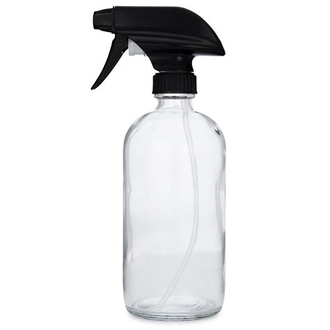 Glass Spray Bottle – BLACK sprayer – Clean Mama