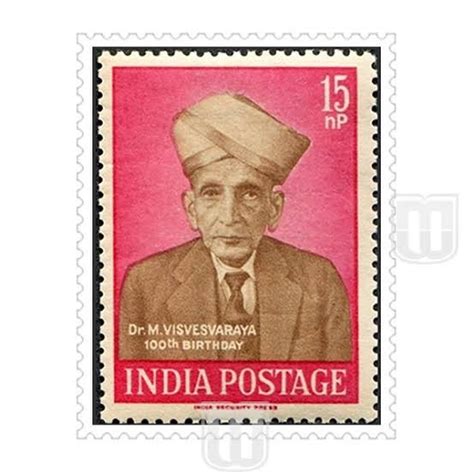 *M. Visvesvaraya,* born on 15 September 1861. – Bharat Exotics