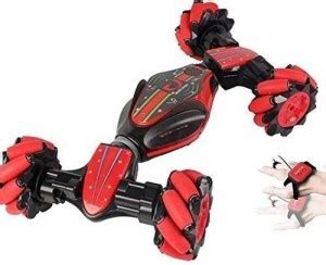 Doodleskool rc Stunt car , 4WD 2.4G Remote Control Gesture Sensor Toy ...