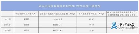 2022年西安市城镇私营单位就业人员年平均工资63095元