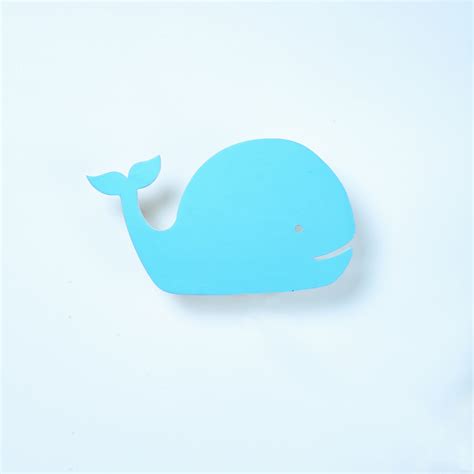 Whale-Themed Wooden Wall Light – Pinch of Pretty