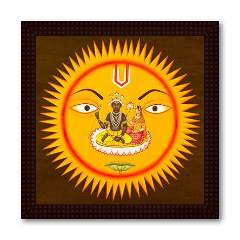 Tamatina 'Jai Sri Krishna' Framed Canvas Painting (Fabric/Glass/Fibre ...