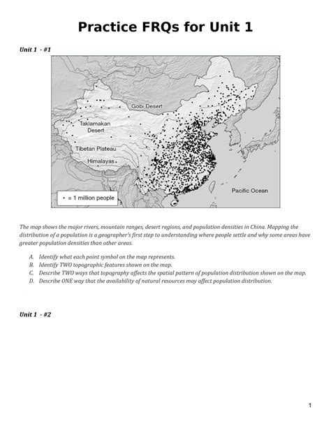 AP Hu G - FRQ review - General FRQ for the AP from last year - Practice ...