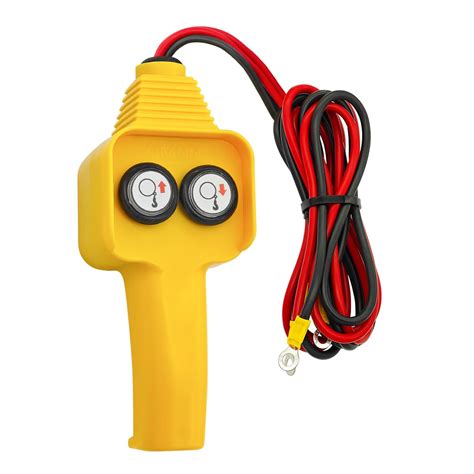 AUCELI Winch Controller, Winch Hand Control Assembly, Push Button Style ...