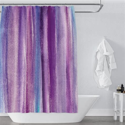 Purple And Tan Shower Curtain at Peggy Bradley blog