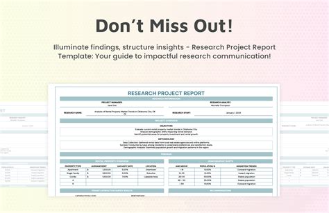 Image result for Research Project Report Example