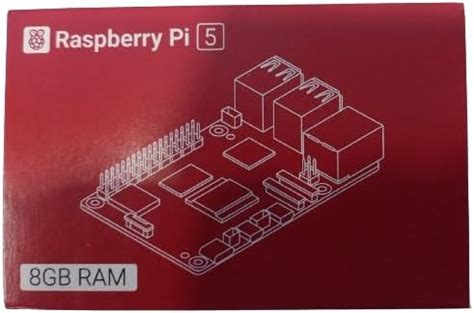 Raspberry Pi 5 Model (8GB) - IOT Board/Mini PC with Raspberry Pi OS on ...