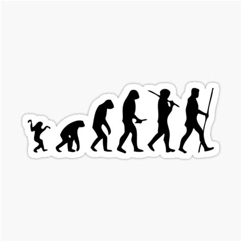 Alien Human Evolution Sticker 的图像结果