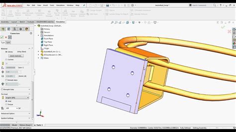 SolidWorks Assembly Simulation 的图像结果
