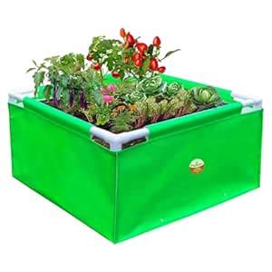 Casa De Amor HDPE UV Protected 260 GSM Green Grow Bags Rectangular ...