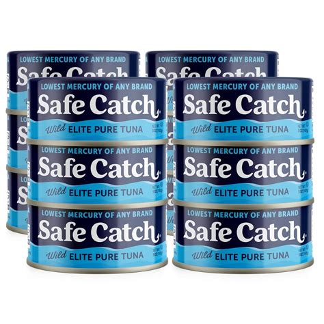 Safe Catch Canned Wild Tuna Fish Wild Caught Lowest Mercury ...