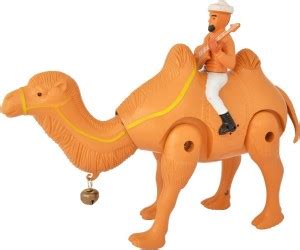 IndusBay Battery Operated Walking Camel Light and Sound Toy for Kids ...