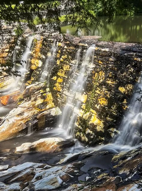 Natural Bridge State Park in North Adams, Massachusetts is home to a ...