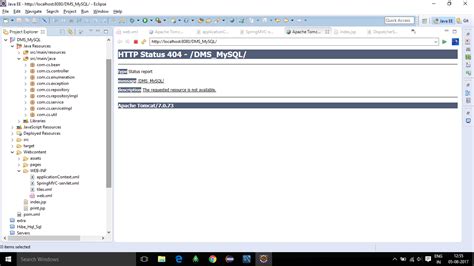 Image result for Servlet HTTP Status 404 Not Found Eclipse