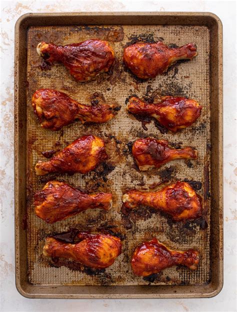 Oven Baked Bbq Chicken Drumsticks Baked BBQ Chicken Drumsticks {4