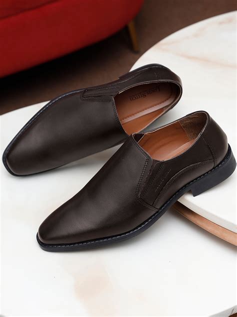 Buy Handmade Venezia Leather Formal Slipons - Louis Stitch