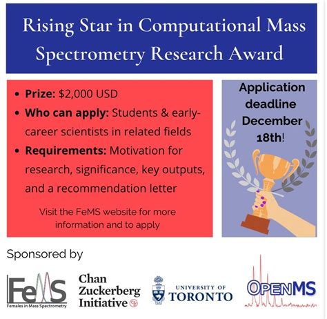 Applications are open for the Rising Star in Computational Mass ...