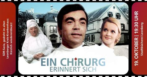 Filmpremiere "Ein Chirurg erinnert sich", Stadtbücherei Leonberg ...