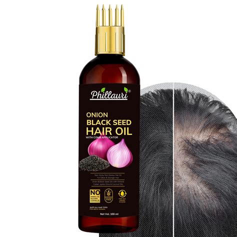 Buy Phillauri Onion Hair Oil For Hair Growth, Anti-Hair fall and Anti ...