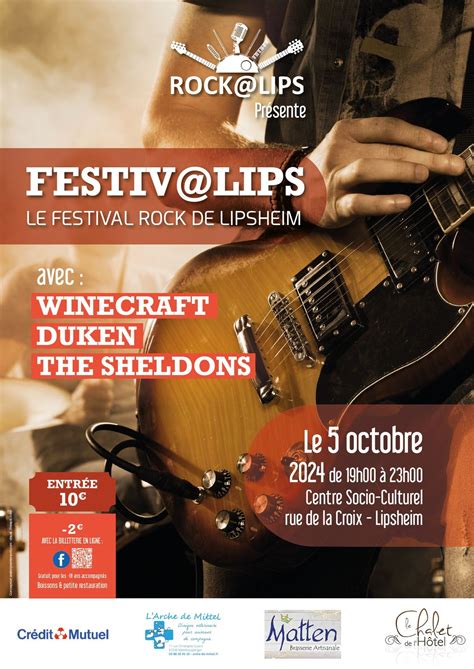 FESTIV@LIPS 2024 - Le Festival Rock de Lipsheim, Rue de la Croix, 67640 ...