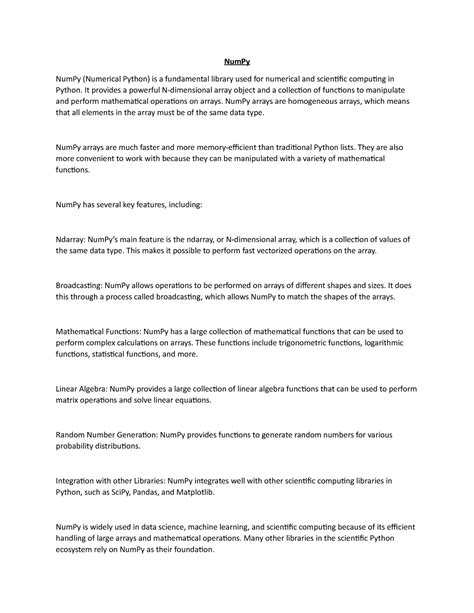 Numerical Python-Numpy 的图像结果