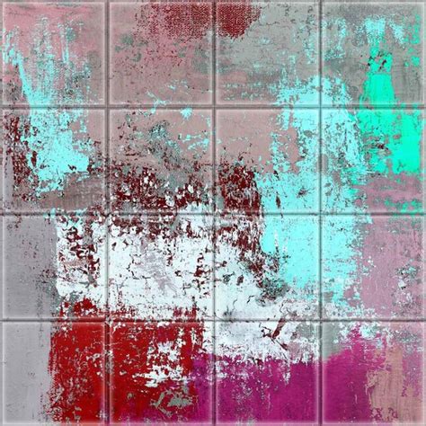 Instant Mosaic Upscale Designs 16-Pack Multicolor 6-in x 6-in Glossy ...