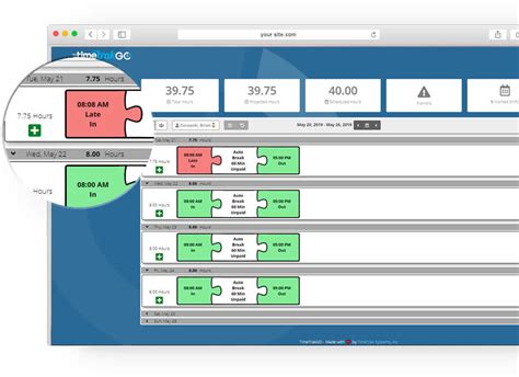 Web-Based Time Tracking 的图像结果