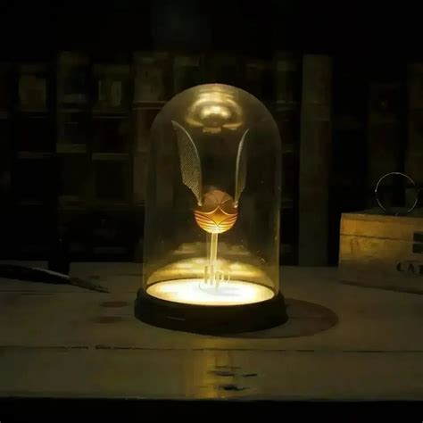 Harry Potter Levitating Golden Snitch Night Lamp