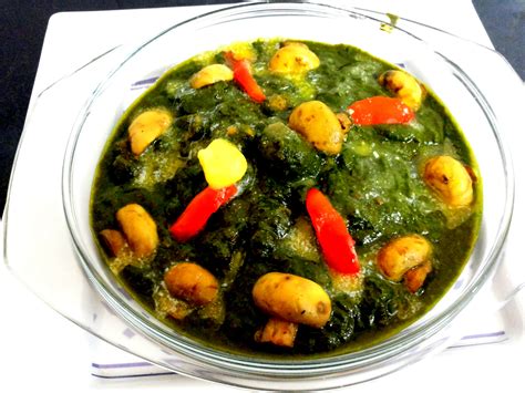 Spinach And Mushroom Indian Side Dish at Winnie Norris blog