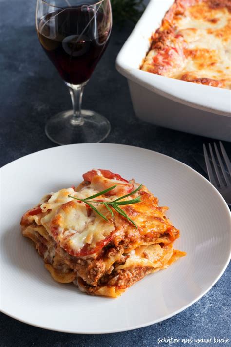 Hausgemachte Lasagne al forno   Schätze aus meiner Küche
