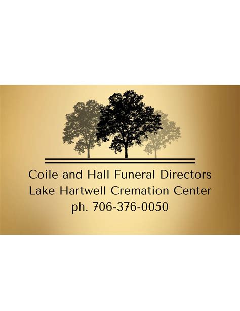 Coile & Hall Funeral Directors | Hartwell GA